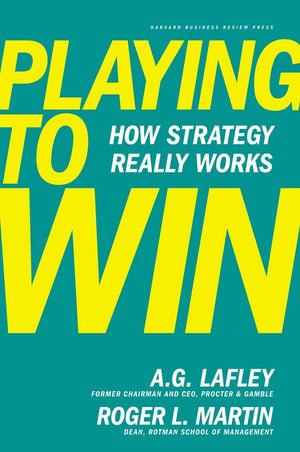 Harvard Business Review Press Playing to Win Book - Strategy Insights, Model 9781422187395