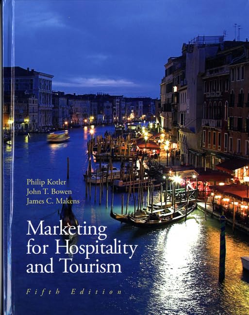 Marketing for Hospitality and Tourism,Used