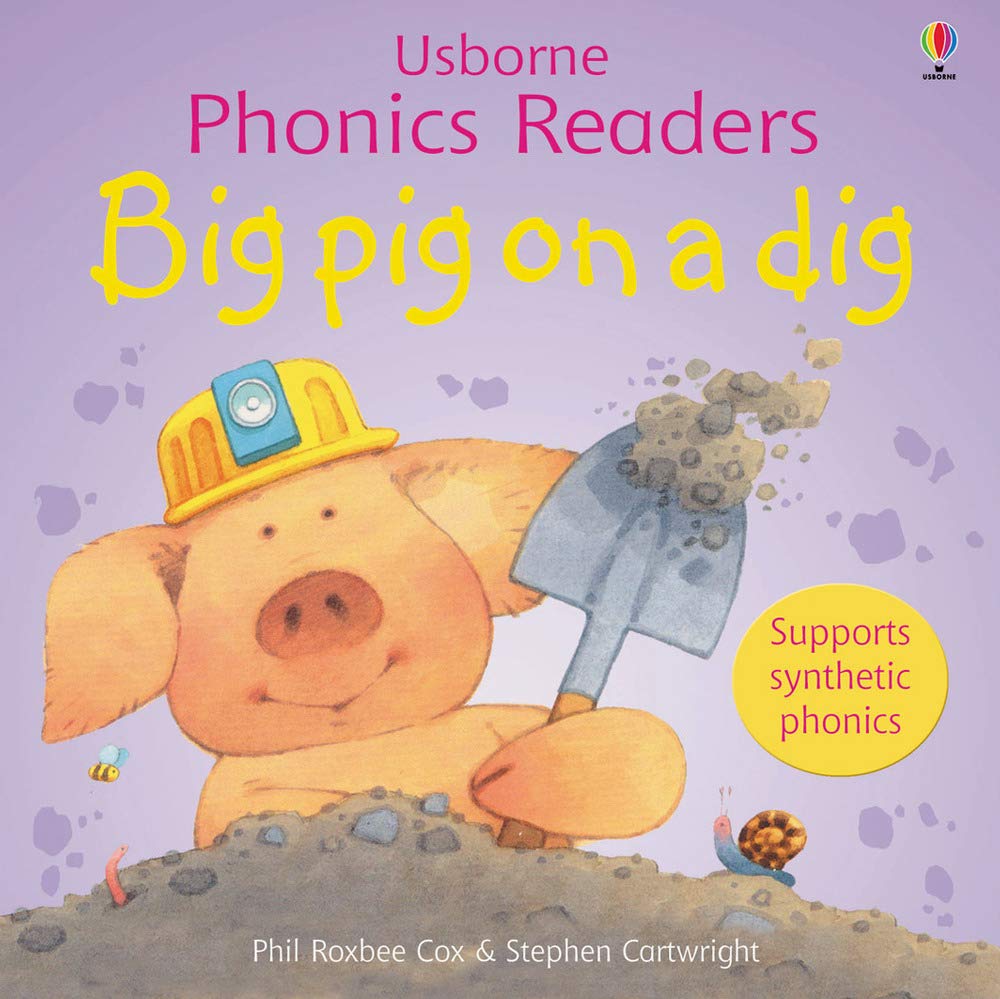 Big Pig On A Dig (Usborne Phonics Readers),Used