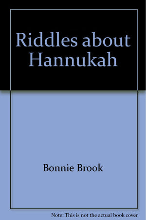 What Can It Be Riddles About Hanukkah,Used