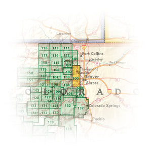 Boulder, Golden Map (National Geographic Trails Illustrated Map, 100)