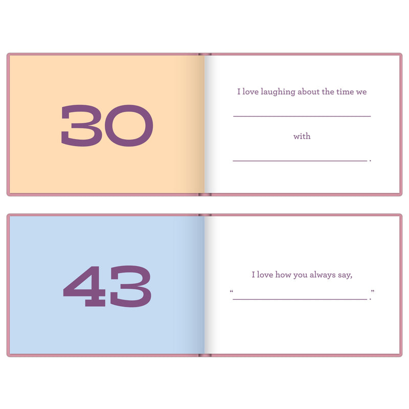 Knock Knock What I Love about You, Sister Fill in the Love Book FillintheBlank Gift Journal,Used