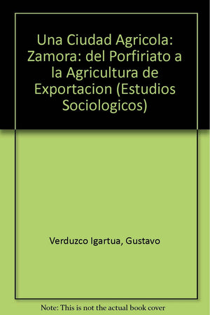 Una Ciudad Agrcola: Zamora (Spanish Edition),Used
