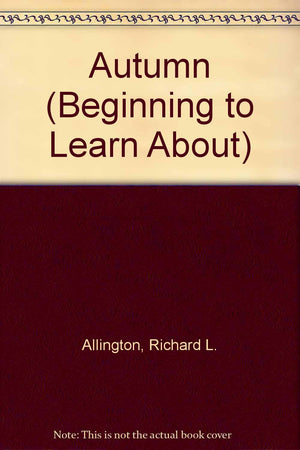 Autumn (Beginning to Learn About),Used