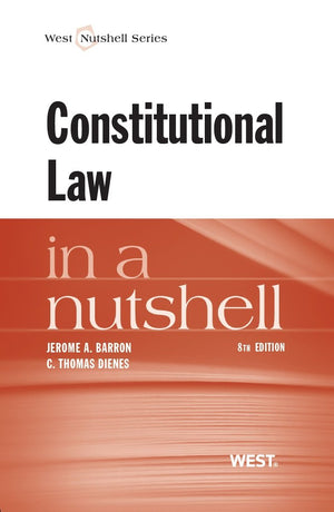 Constitutional Law in a Nutshell (Nutshells),Used