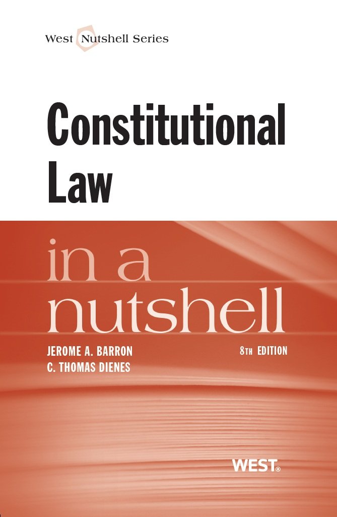 Constitutional Law in a Nutshell (Nutshells),Used