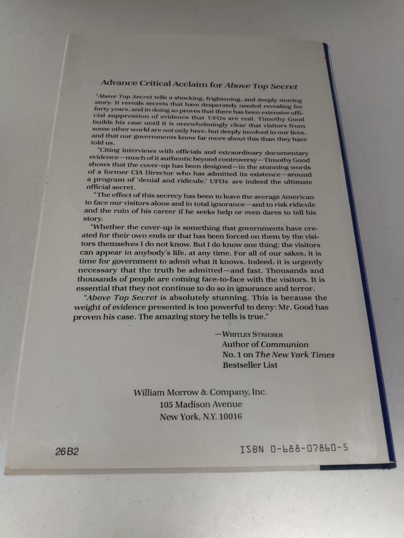 Above Top Secret: The Worldwide U.F.O. Coverup
