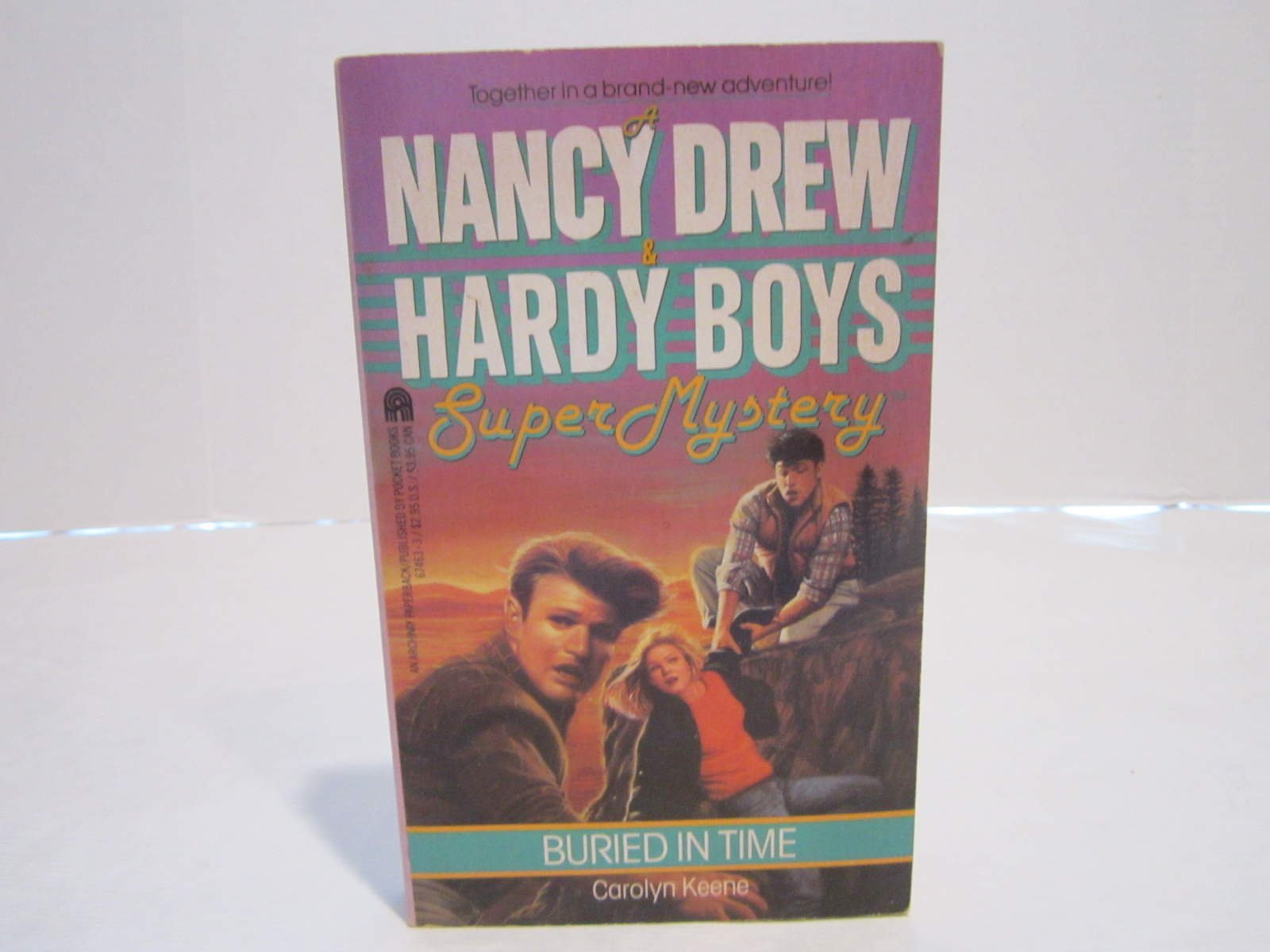 Buried In Time (Nancy Drew & Hardy Boys Super Mysteries #7),Used