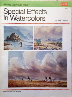 Special Effects In Watercolours (How To Draw & Paint S.),Used