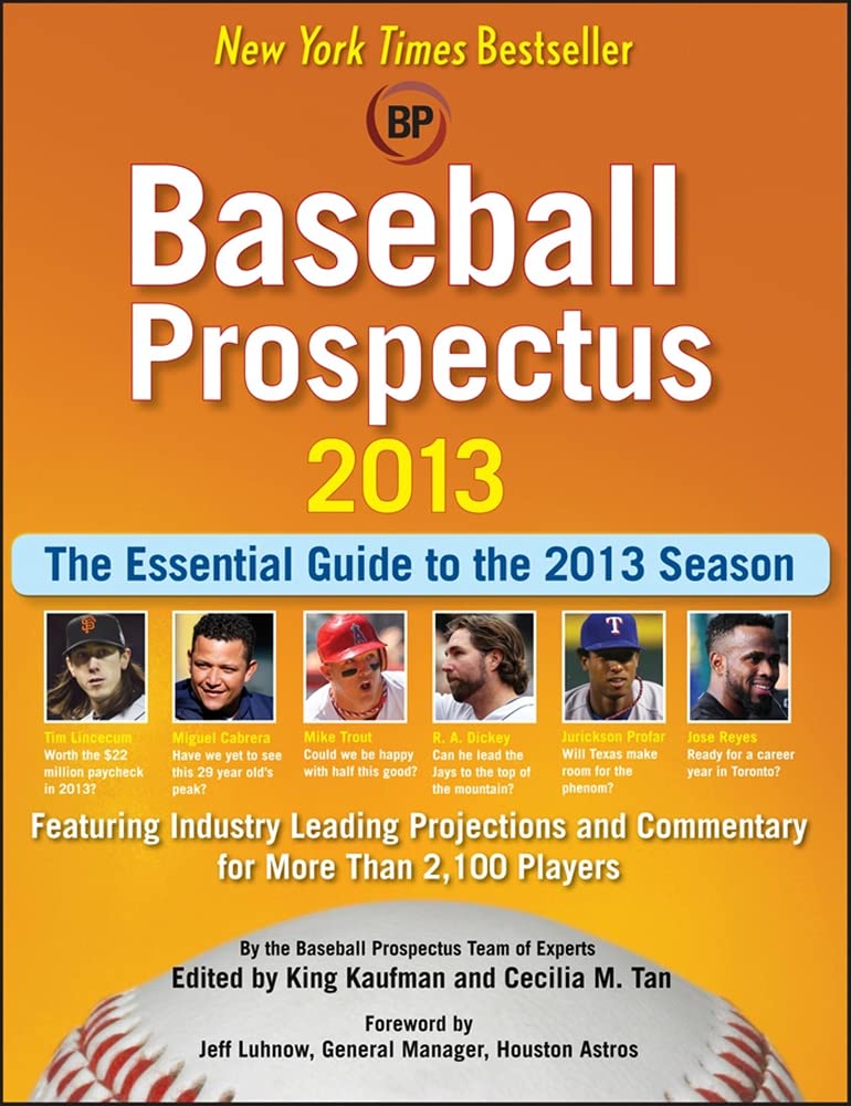 Baseball Prospectus 2013,Used