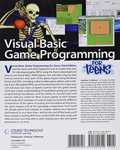 Visual Basic Game Programming for Teens,Used