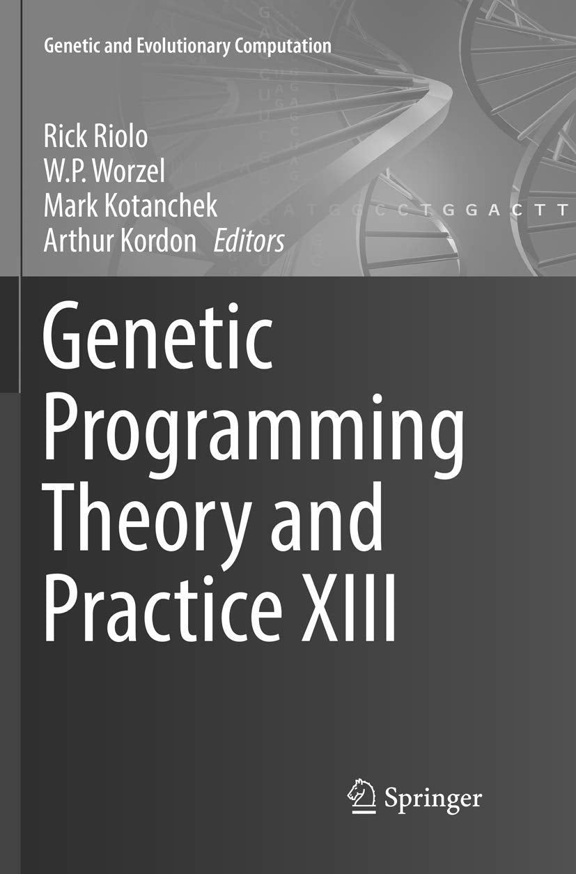 Genetic Programming Theory and Practice XIII (Genetic and Evolutionary Computation),Used