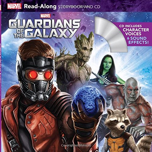 Guardians of the Galaxy ReadAlong Storybook and CD,Used