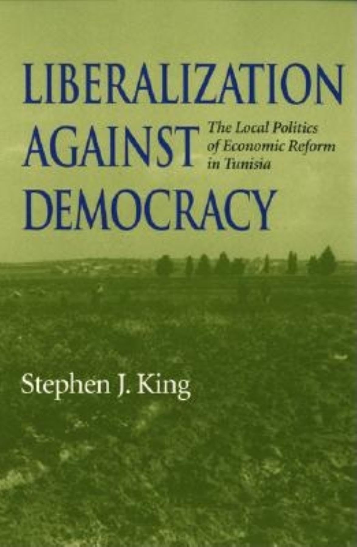 Liberalization Against Democracy: The Local Politics Of Economic Reform In Tunisia (Middle East Studies)