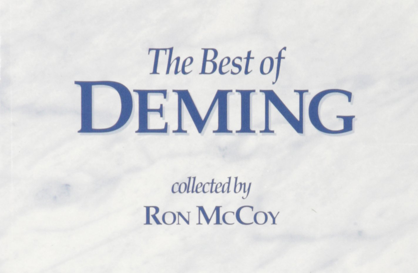 The Best Of Deming
