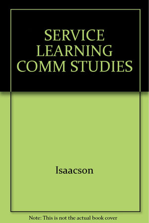 Service Learning Comm Studies,Used