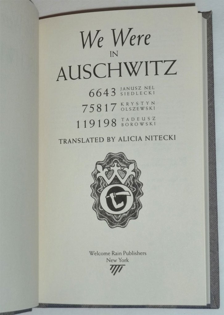 We Were in Auschwitz,Used