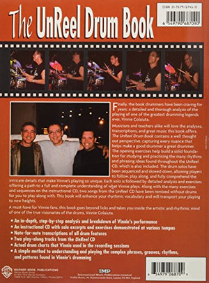 The UnReel Drum Book: Featuring the Music of Randy Waldman and the Drumming of Vinnie Colaiuta, Book & 2 CDs,New