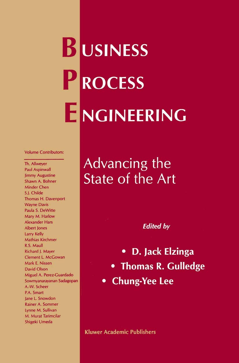 Business Process Engineering: Advancing the State of the Art,Used