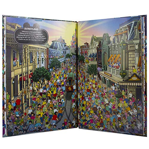 Disney  Where'S Mickey Mouse  A Look And Find Book Activity Book  Pi Kids-used