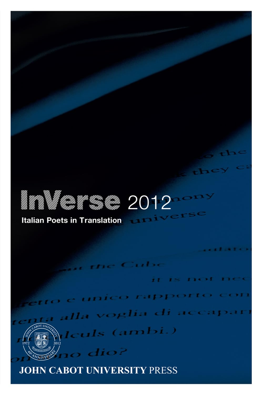 Inverse 2012: Italian Poets In Translation,Used