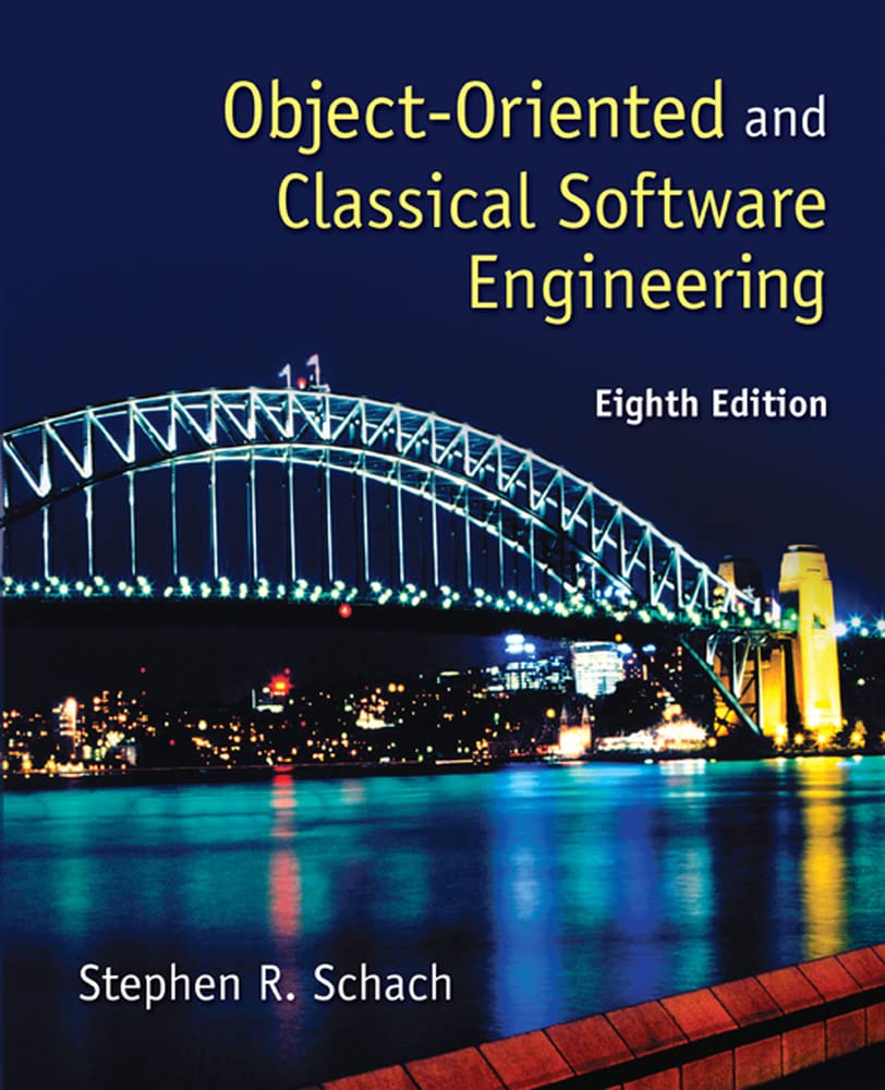 ObjectOriented and Classical Software Engineering,Used