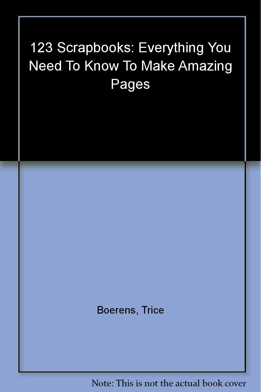 1, 2, 3 Scrapbooks