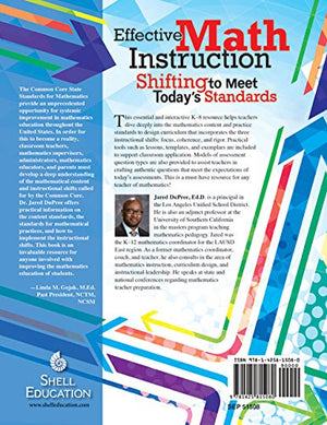 Effective Math Instruction (Professional Resources),Used