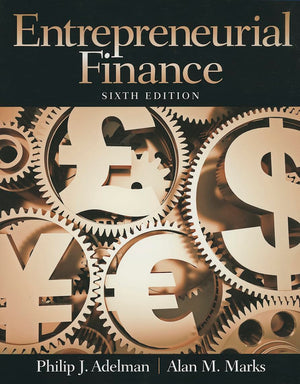 Entrepreneurial Finance,New