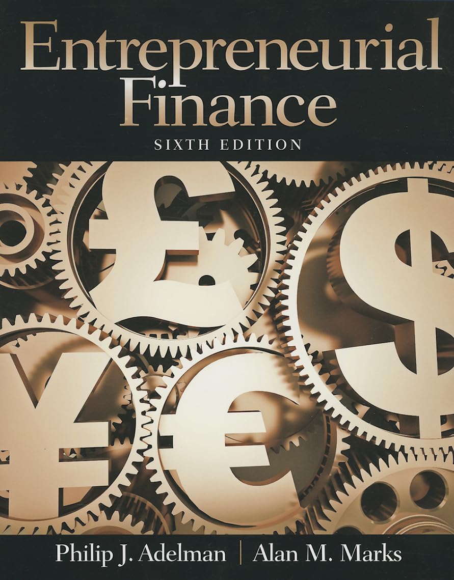 Entrepreneurial Finance,New