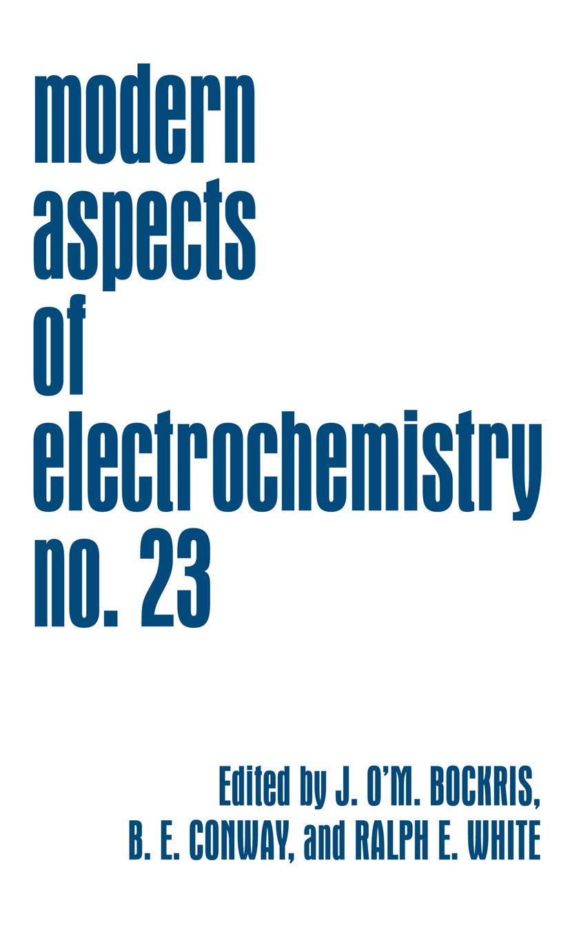 Modern Aspects of Electrochemistry 23,Used
