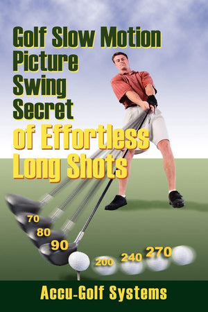Golf Slow Motion Picture Swing Secrets of Effortless Long Shots,Used
