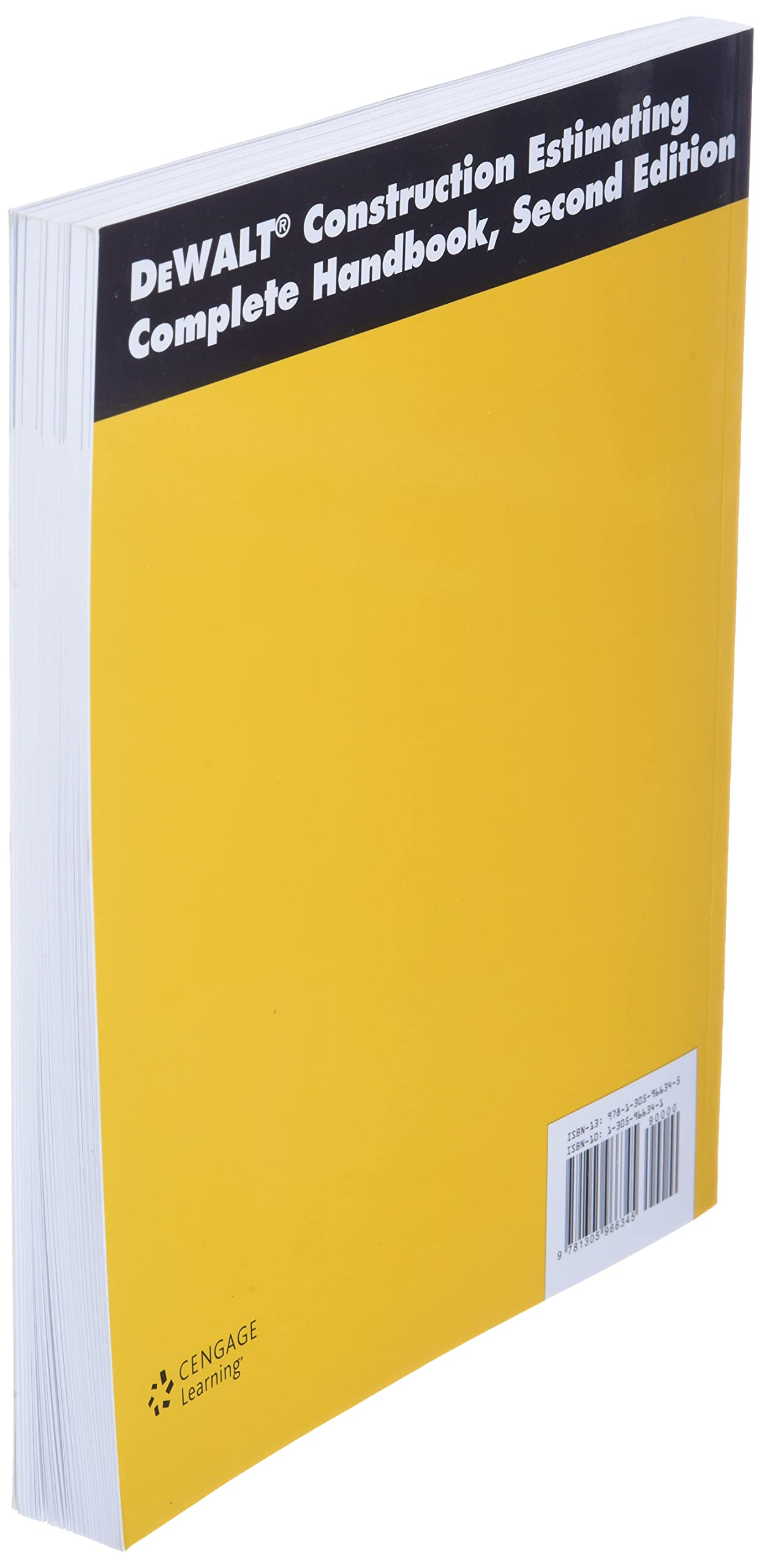 DEWALT Construction Estimating Complete Handbook: Excel Estimating Included (DEWALT Series),New