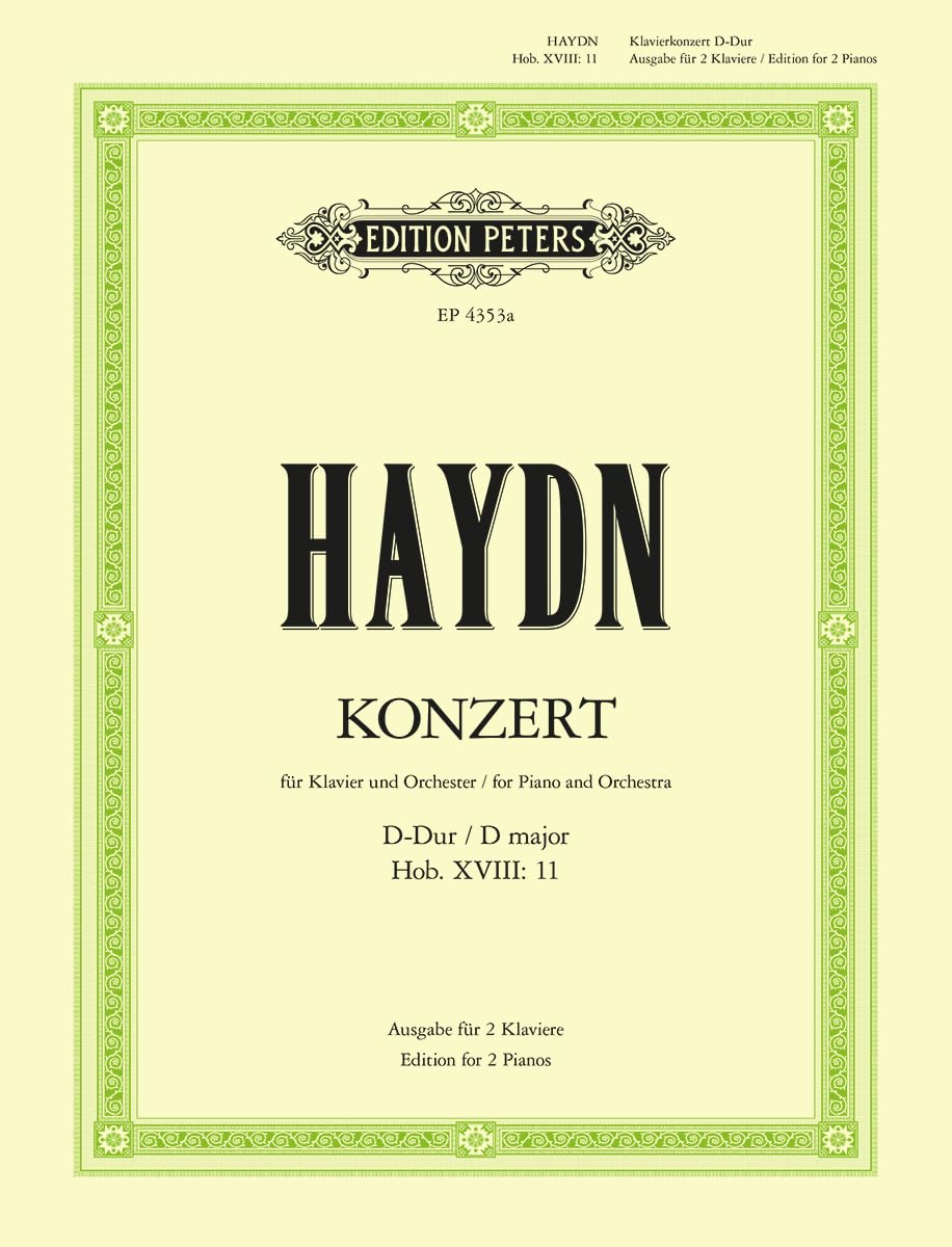 Haydn: Piano Concerto in D Major, Hob. XVIII:11,Used