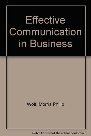 Effective communication in business,Used