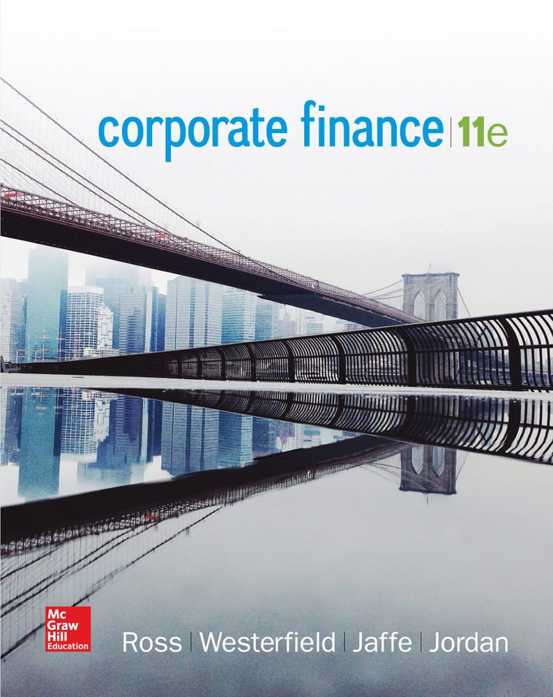 Corporate Finance (The Mcgrawhill/Irwin Series in Finance, Insurance, and Real Estate),Used