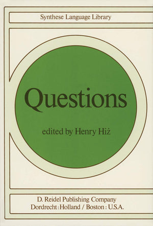 Questions (Studies In Linguistics And Philosophy, 1),Used