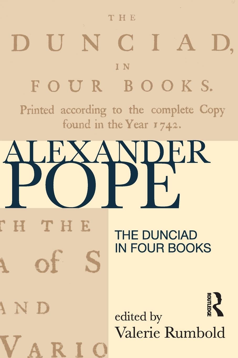 The Dunciad in Four Books,Used