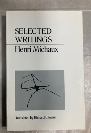Selected Writings Michaux,Used