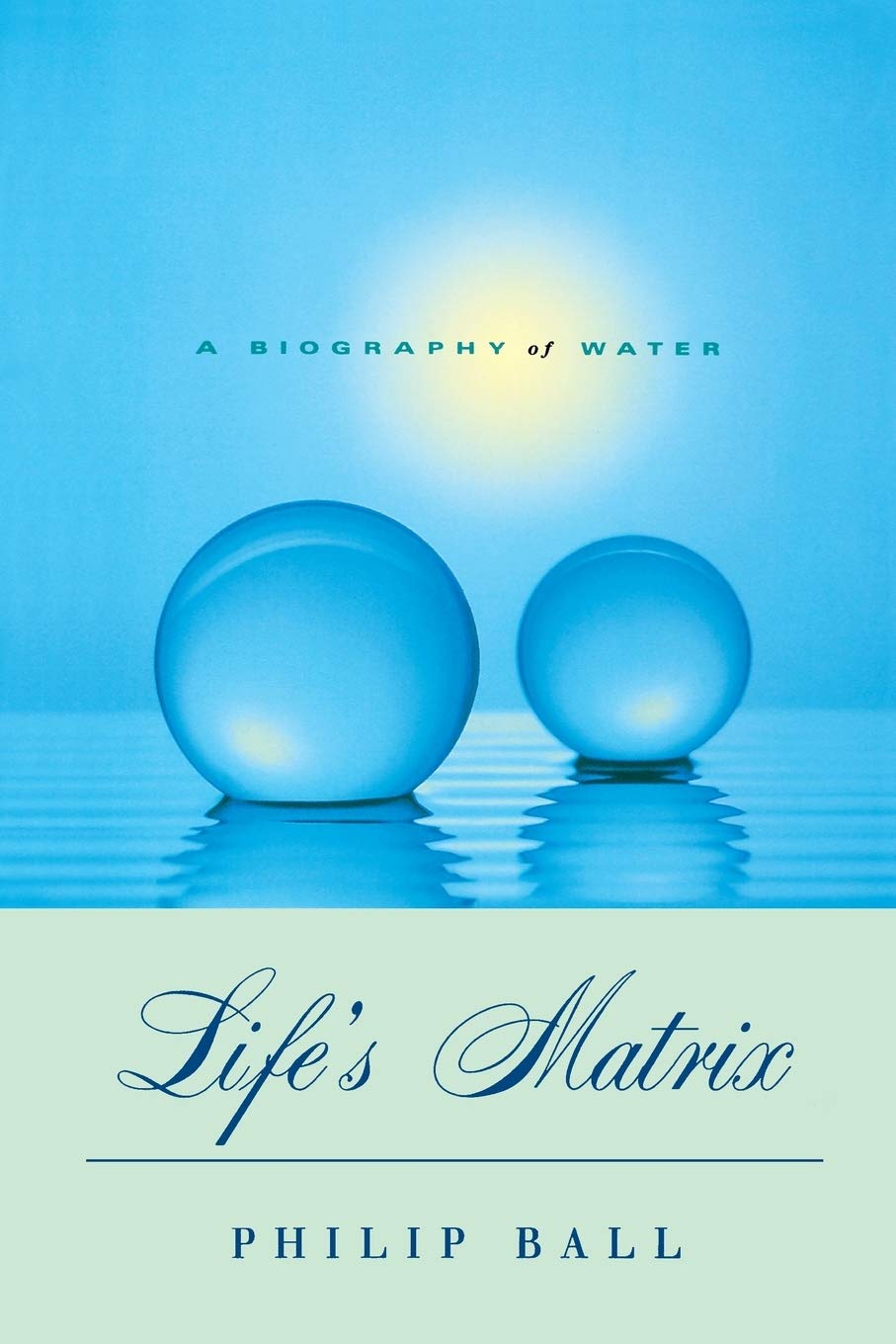 Life'S Matrix: A Biography Of Water,New