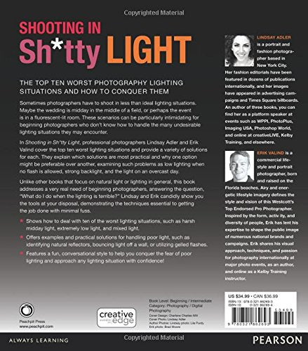 Shooting in Sh*tty Light: The Top Ten Worst Photography Lighting Situations and How to Conquer Them,Used