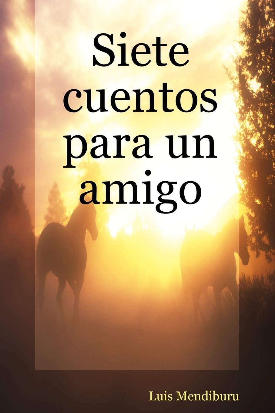 Siete Cuentos Para Un Amigo (Spanish Edition),Used