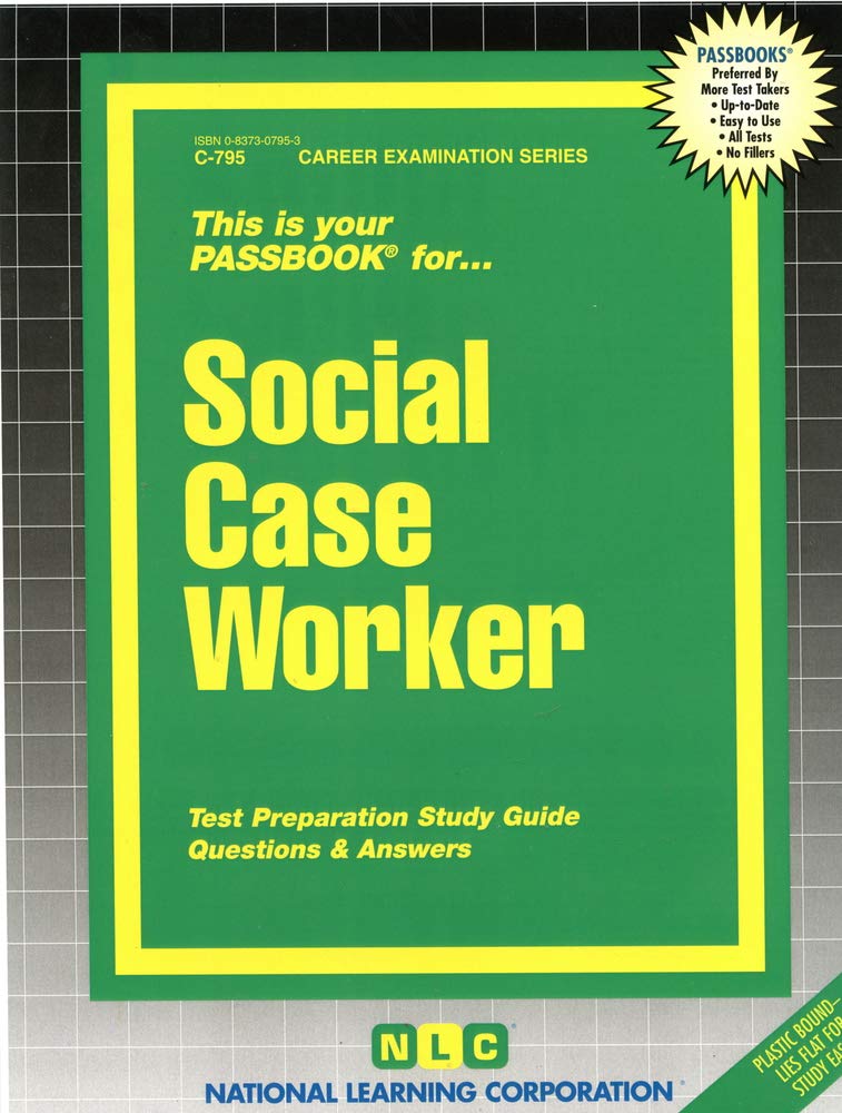 Social Case Worker (Career Examination Series),Used