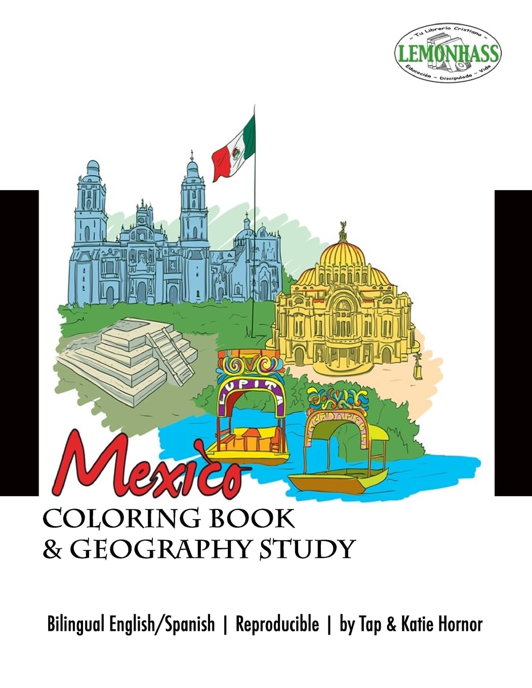 Mexico: Coloring Book & Geography Study, Libro de Clorear y un Estudio de los Estados de Mexico,Used