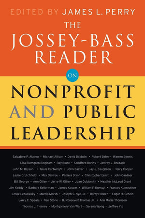 The JosseyBass Reader on Nonprofit and Public Leadership,Used