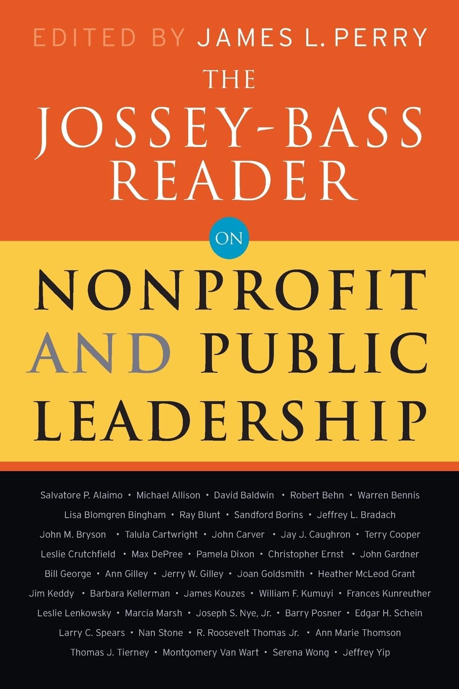 The JosseyBass Reader on Nonprofit and Public Leadership,Used