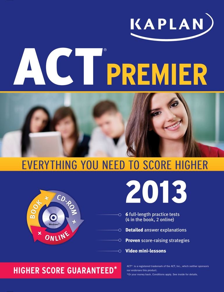 Kaplan ACT 2013 Premier with CDROM,New