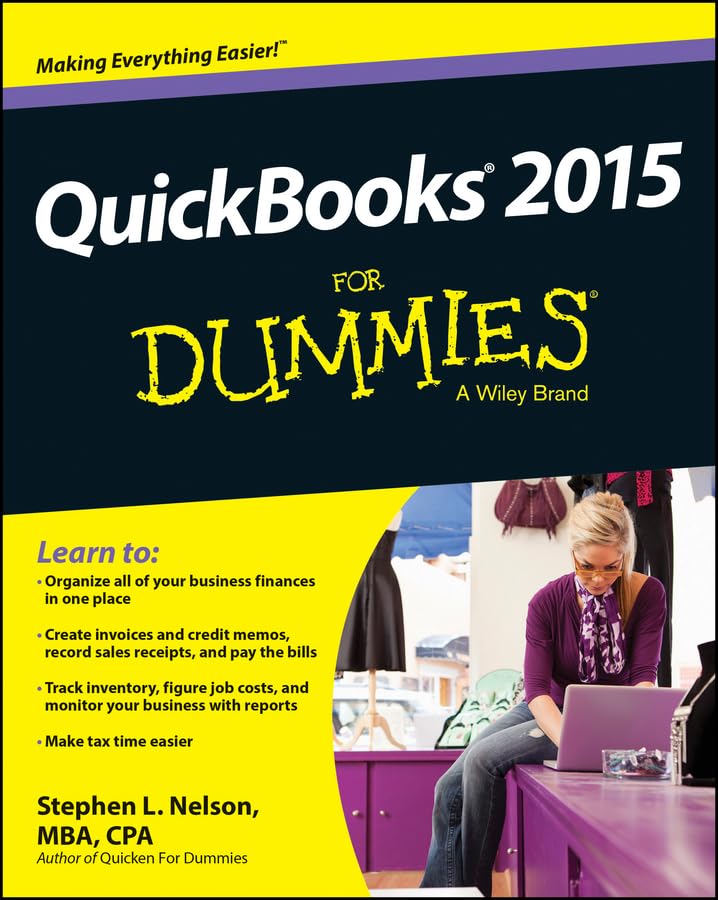 Quickbooks 2015 for Dummies,Used