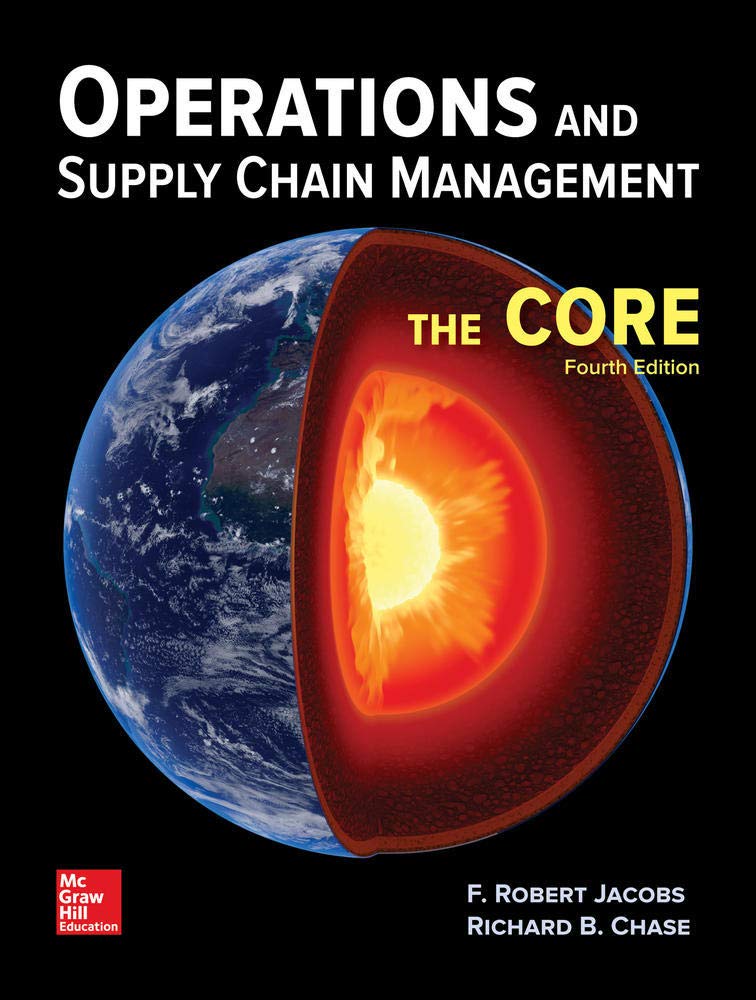 Operations and Supply Chain Management: The Core,Used