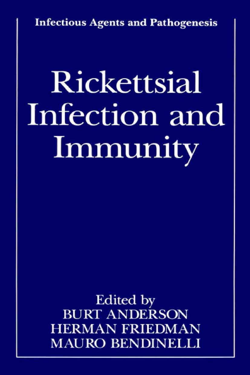 Rickettsial Infection and Immunity (Infectious Agents and Pathogenesis),Used